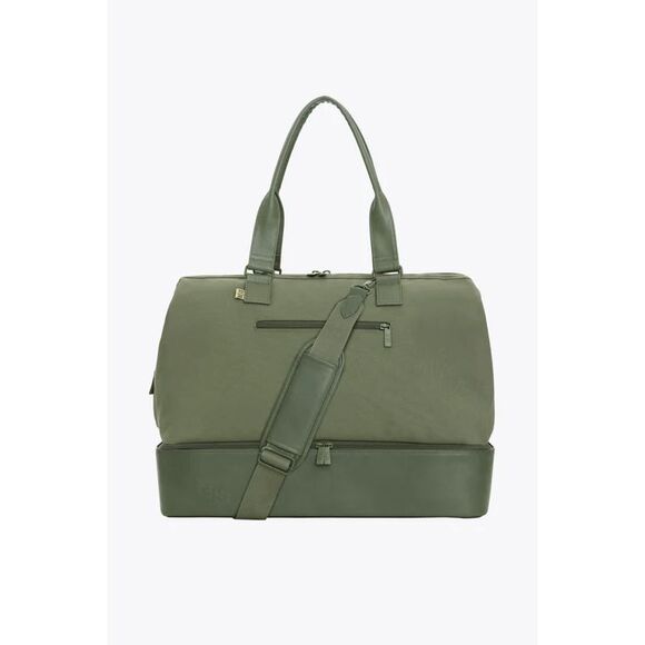 Beis Handbags - NWT BEIS Weekender bag in Olive Green